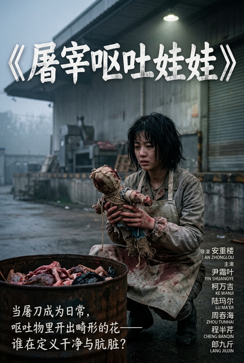 《屠宰呕吐娃娃》海报