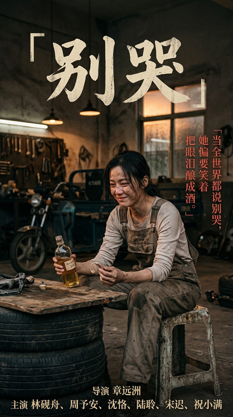 《别哭》海报